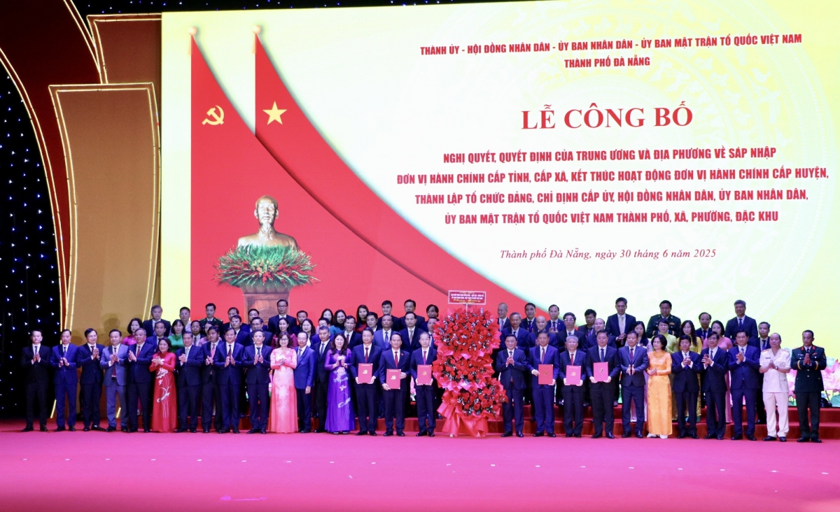 Danh sách lãnh đạo chủ chốt của thành phố Đà Nẵng